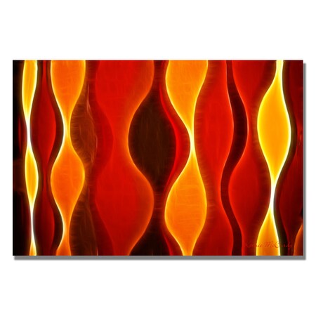 Trademark Fine Art Kathie McCurdy 'Flame Larger' Canvas Art, 16x24 KM0198-C1624GG